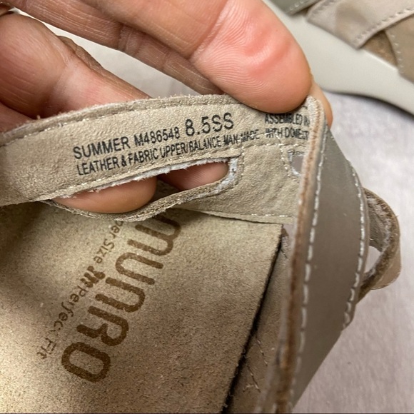 NWOT Munro Summer Sandals Size 8.5 - Picture 10 of 11